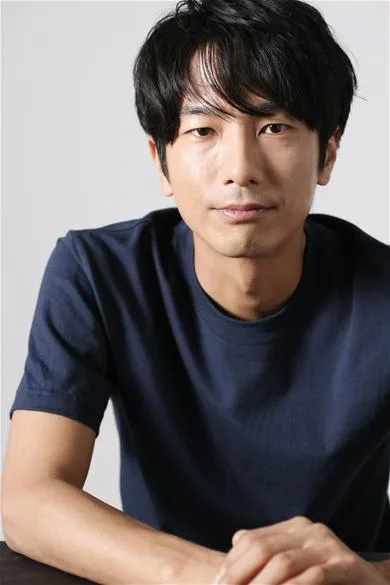 Portrait of Japanese actor Hidekazu Mashima
