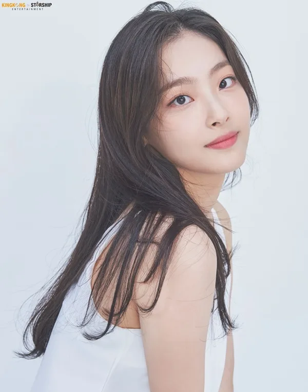 Portrait of South Korean actress Choi Hee-Jin