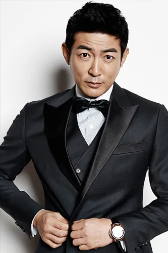 Portrait of South Korean actor Choe Min