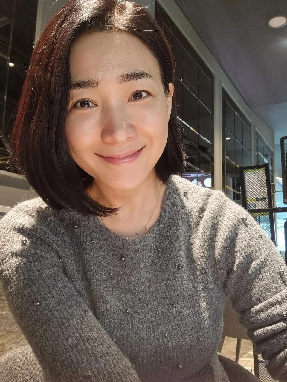 Portrait of South Korean actress Park Hyun-Jung