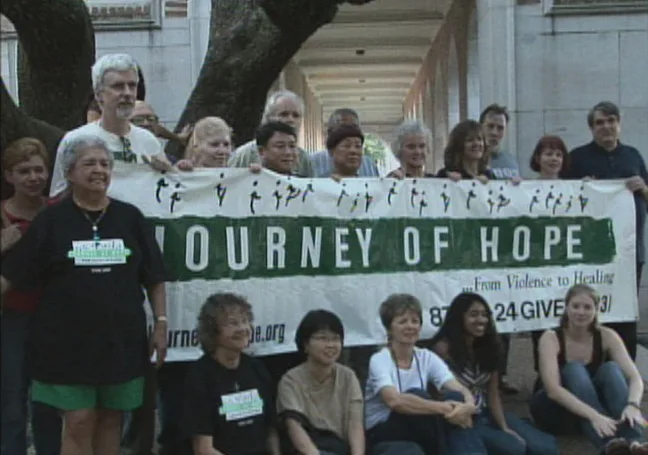 Still from the documentary Forgiveness