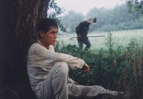 Cast members in a scene