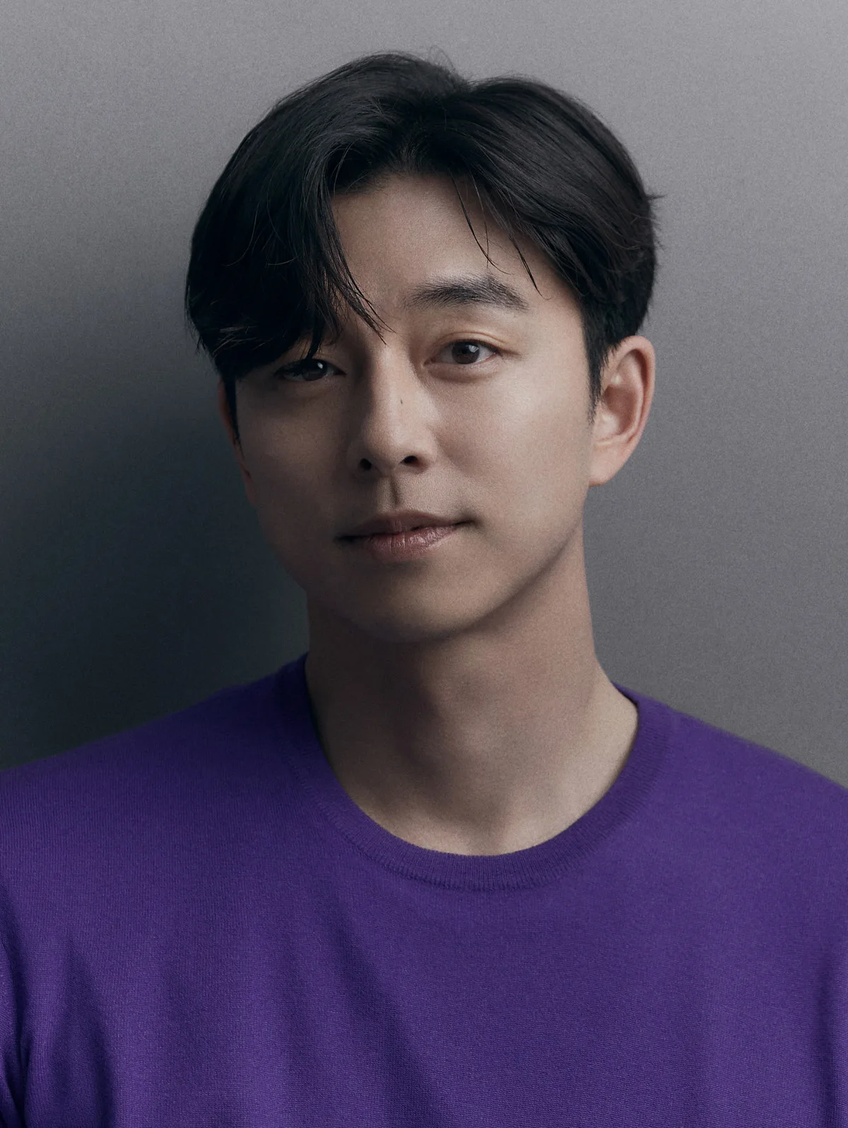 Portrait photograph of Gong Yoo
