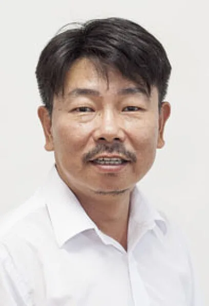 Portrait of South Korean actor Yang Heung-Ju