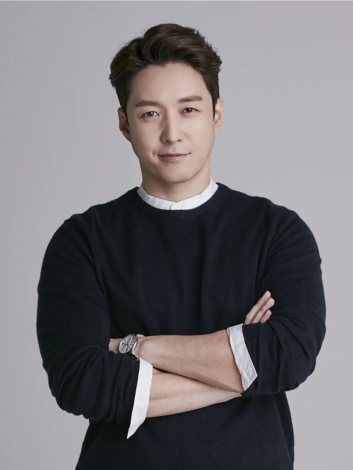 Portrait of South Korean actor Shim Hyung-Tak