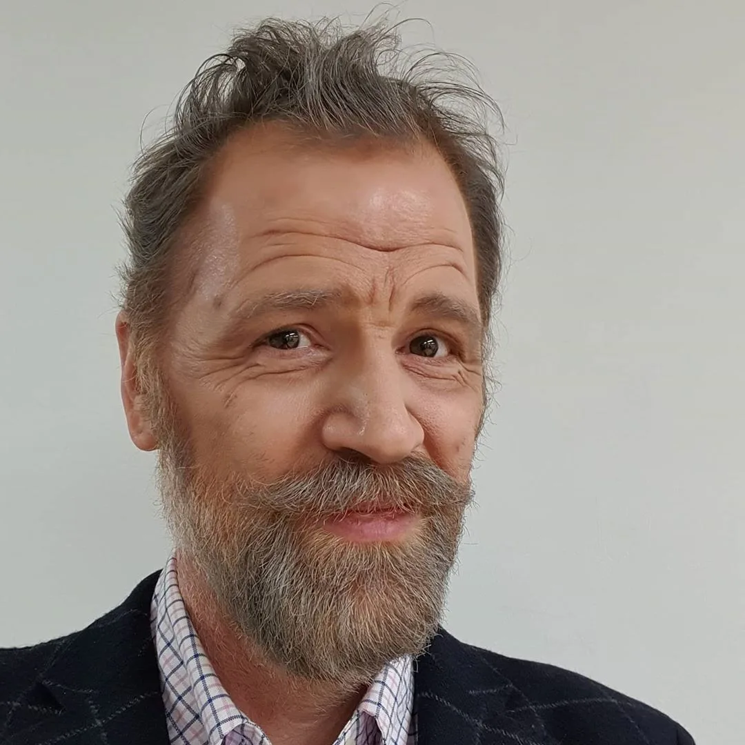 Portrait of actor John D. Michaels