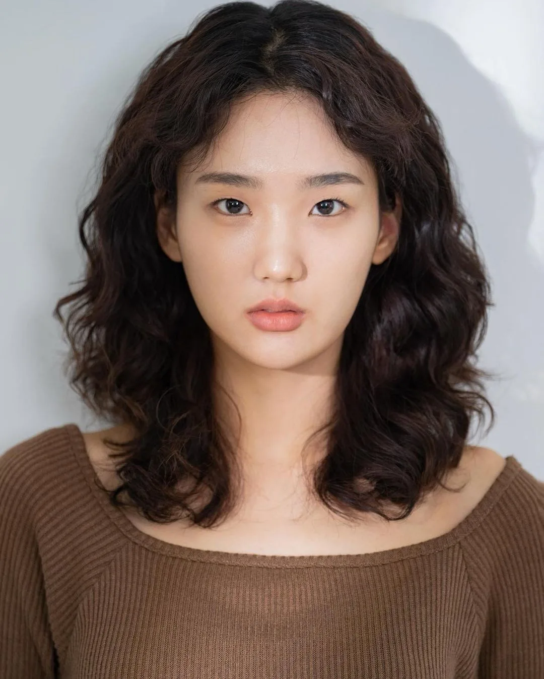 Portrait of South Korean actress Lee Do-Eun
