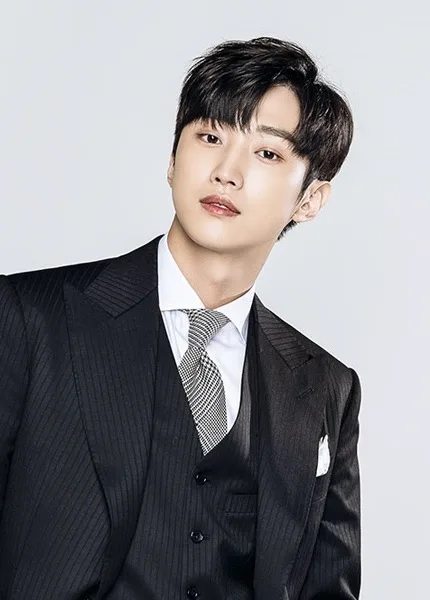 Portrait of South Korean actor and singer Jung Jin-young