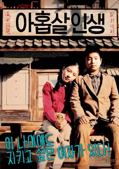 Promotional poster for the film When I Turned Nine