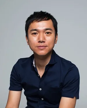 Portrait of Japanese actor Shin Shimizu