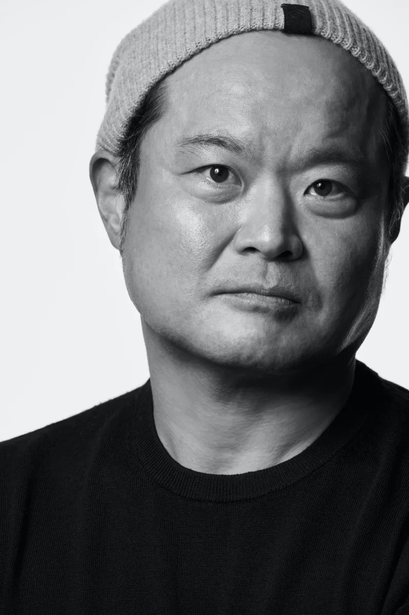 Portrait of South Korean actor Kim Sang-Ho