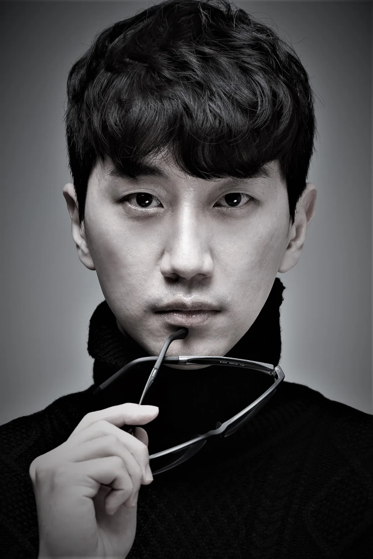 Portrait of South Korean actor Yeon Je-Hun