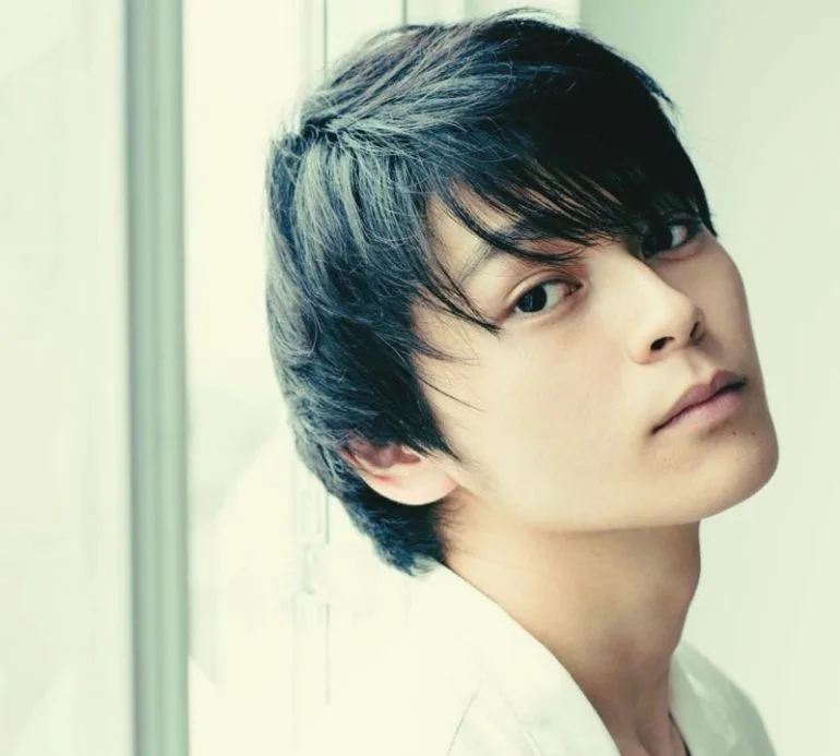 Portrait of Japanese actor Gordon Maeda