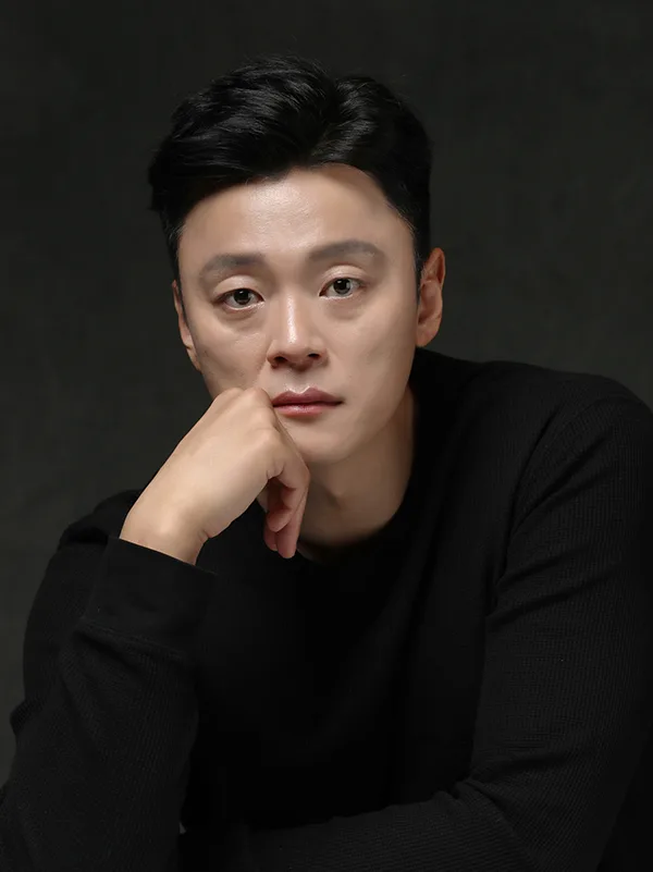 Portrait of South Korean actor Kim Chan-Hyung