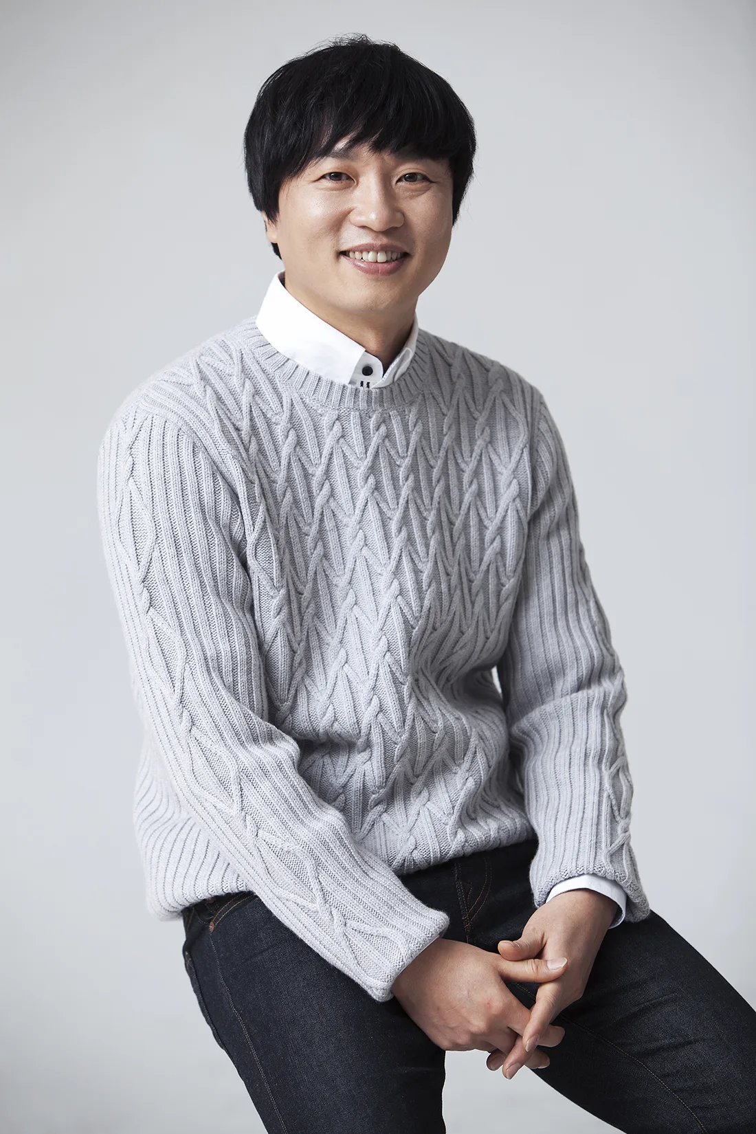 Portrait of South Korean actor Jeon Bae-su