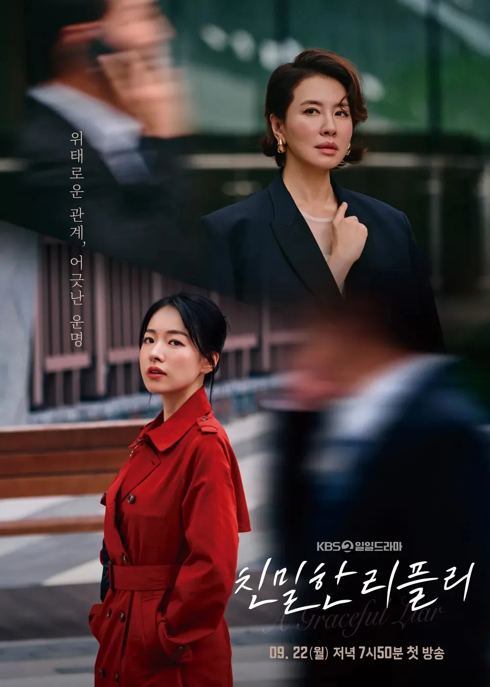 A Graceful Liar promotional poster or visual element