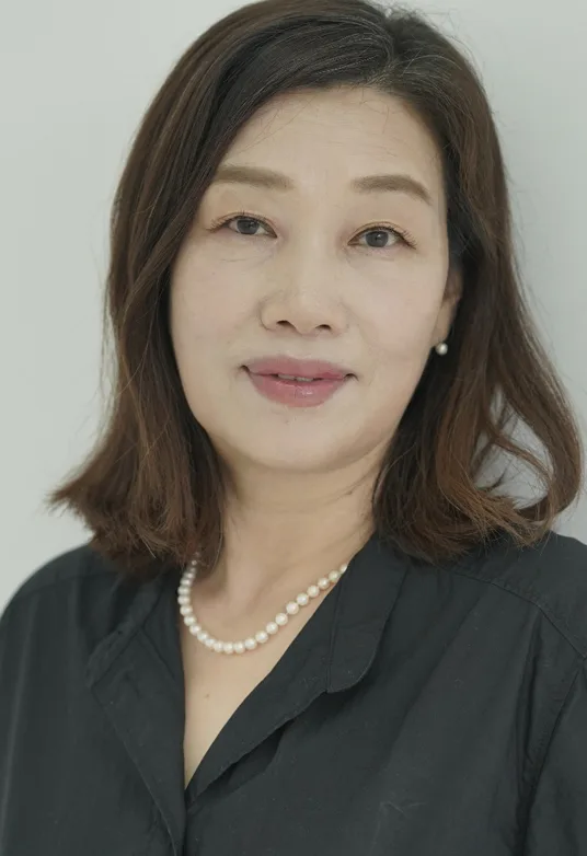 Portrait of South Korean actress Kim Ja-young