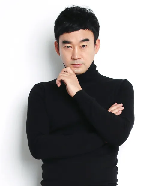 Portrait of South Korean actor Jung Hee-Tae