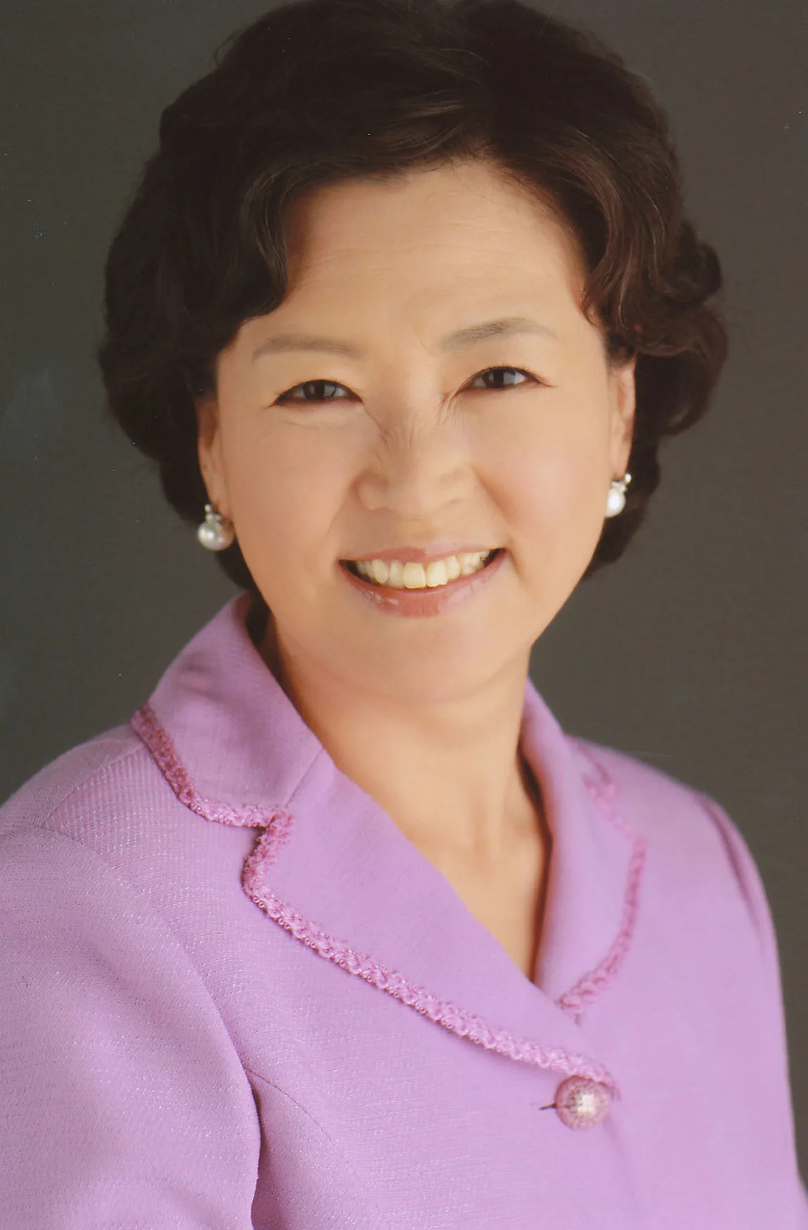 Portrait of South Korean actress Shin Yun-Sook