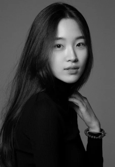 Portrait of South Korean actress Won Ji-An