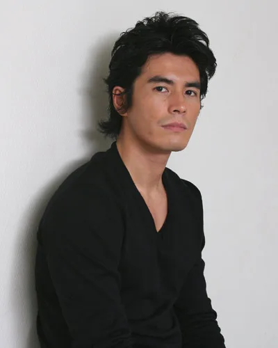 Portrait of Japanese actor Hideaki Ito