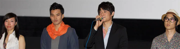 Cast and director at the 2011 Puchon International Fantastic Film Festival Q&A session