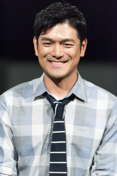 Lee Ji-Hoon attending a screening for I Can Speak