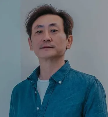 Portrait of South Korean television director Park Joon-Woo