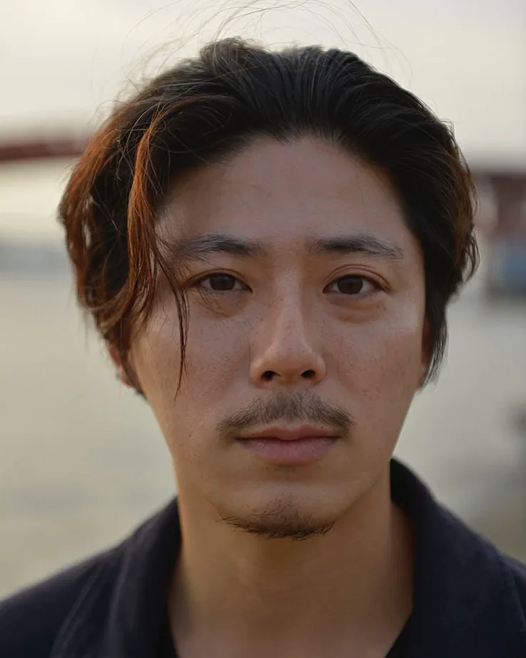 Portrait of South Korean actor Han Ki-Jang