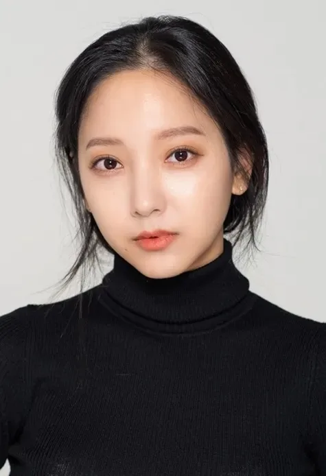 Portrait of South Korean actress Lee Pu-Reum