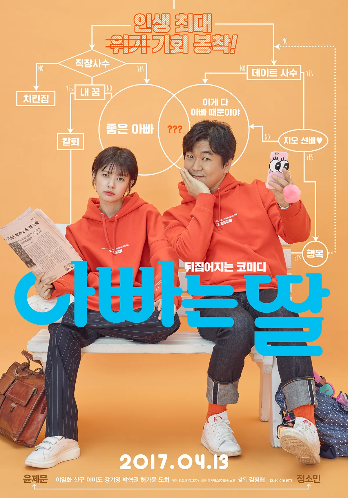 Promotional poster for Daddy You, Daughter Me