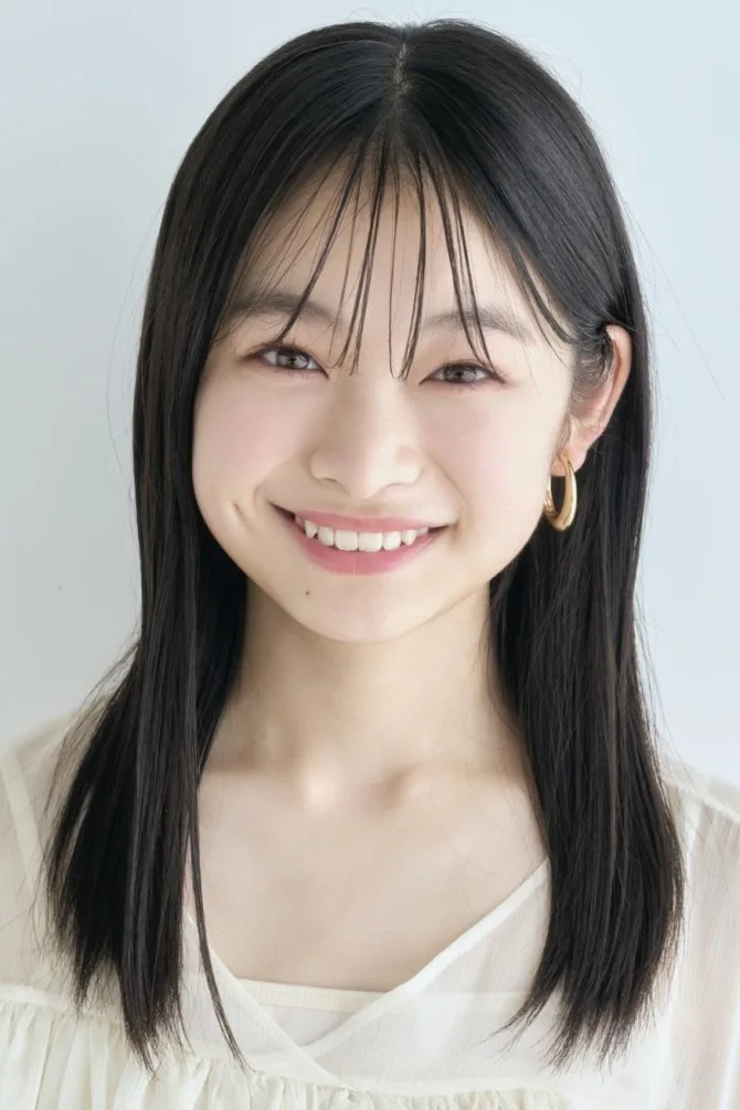 Portrait of Japanese actress Rui Tsukishima