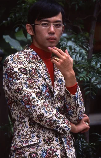 Portrait of Japanese actor Yoshinori Okada