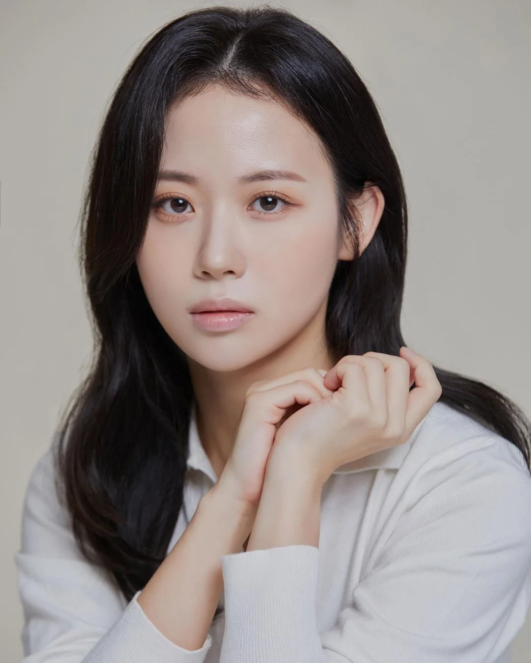 Portrait of South Korean actress Kim Gye-Rim