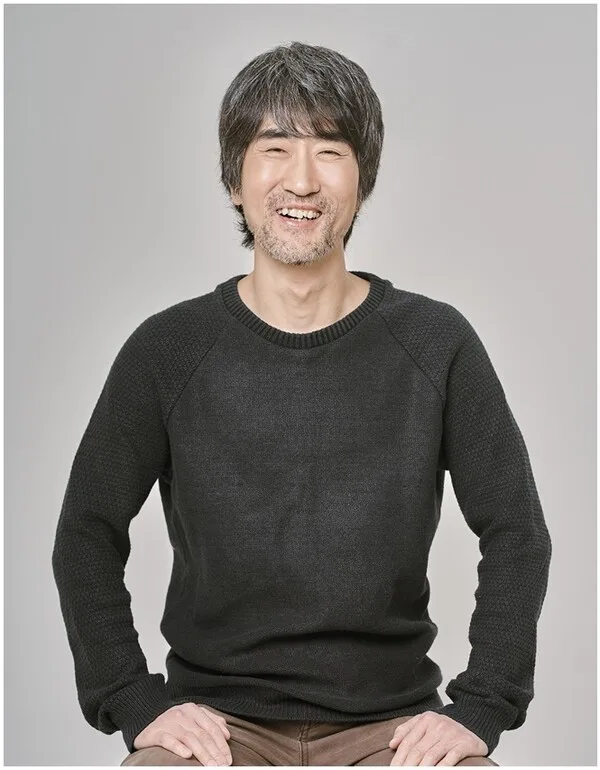 Portrait photograph of South Korean actor Kim Jae-Rok born in 1965.