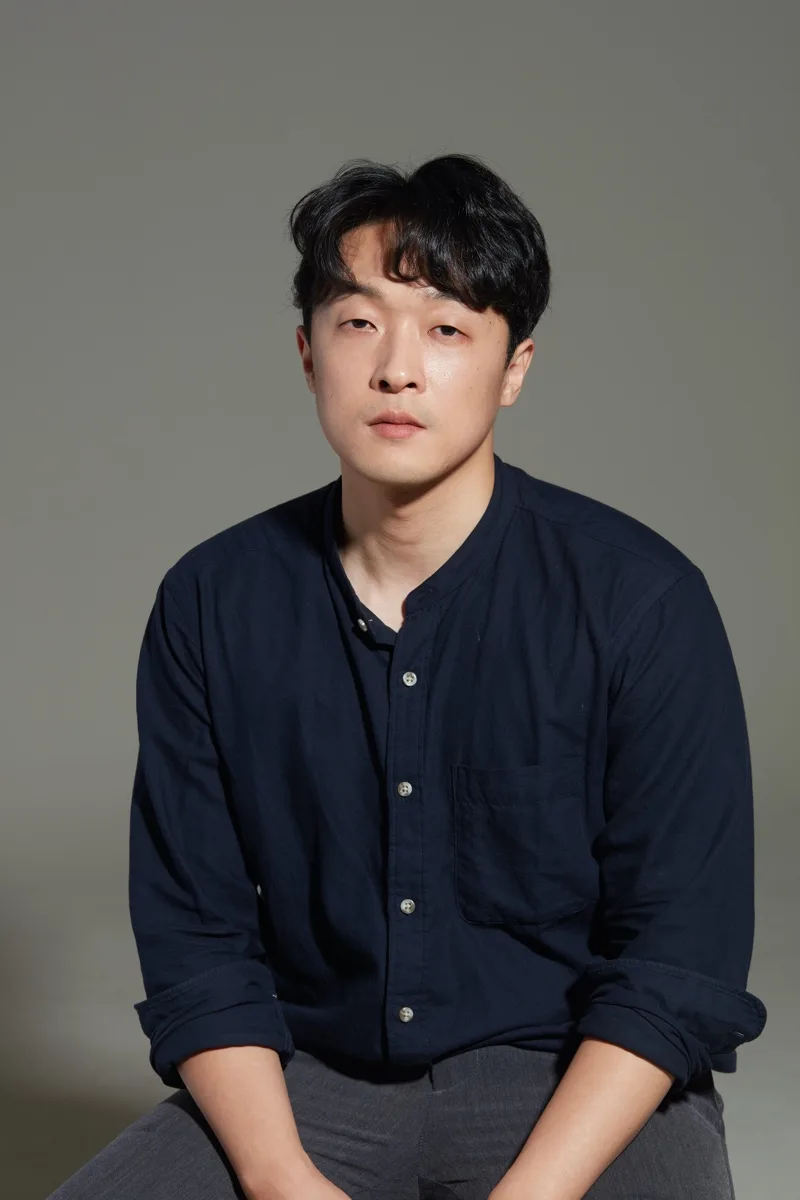 Portrait of South Korean actor Chu Yeon-Gyu from 1983