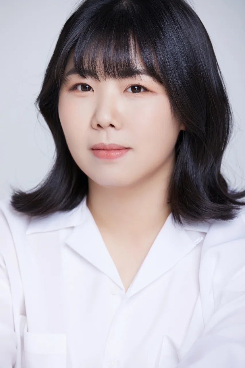 Portrait of South Korean actress Kim Ga-hee