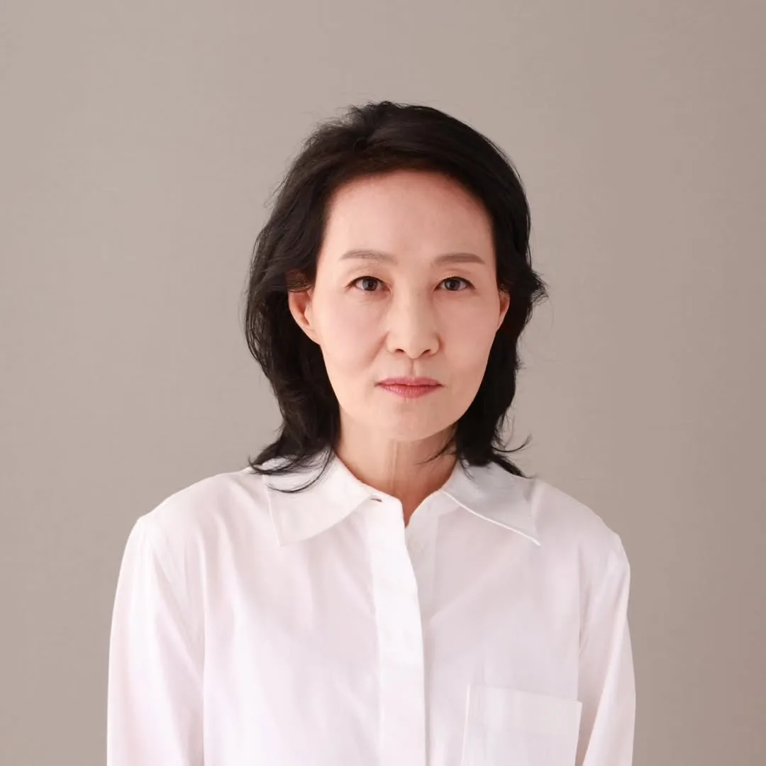 Portrait of South Korean actress Kim Ha-min