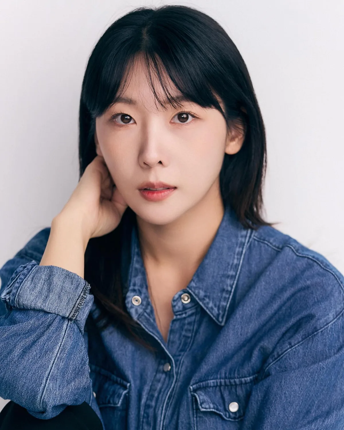 Portrait of South Korean actress Kim Ye-Byeol