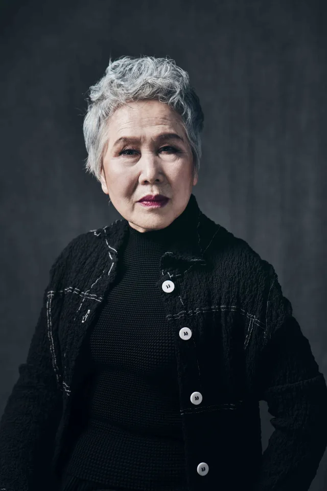 Portrait of South Korean actress Park Jung-Ja