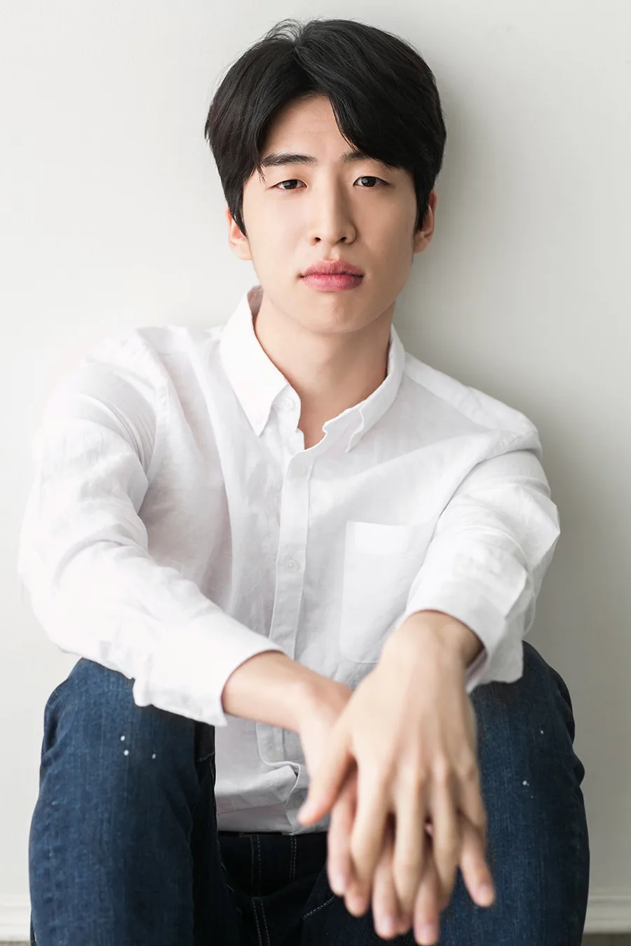 Portrait of South Korean actor Yoo Su-Bin