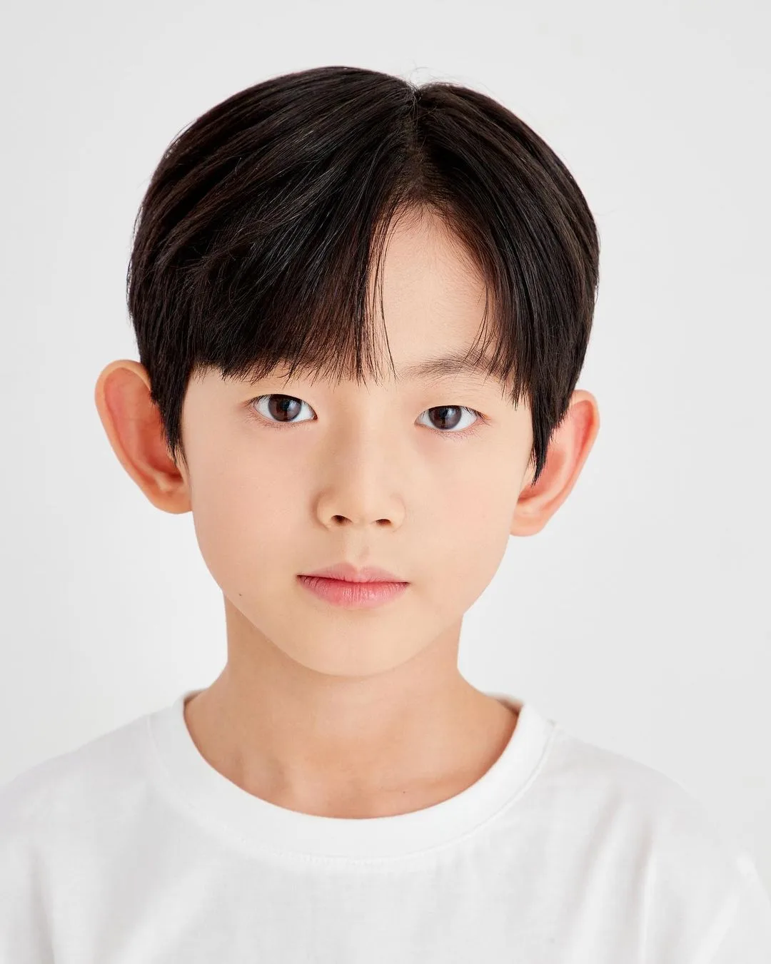 Profile photograph of South Korean child actress Han Ji-An
