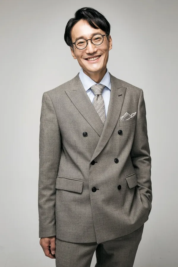 Portrait of South Korean actor Jung Jae-sung
