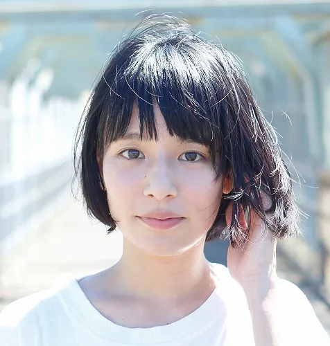 Portrait of Japanese actress Chiharu Ogoshi
