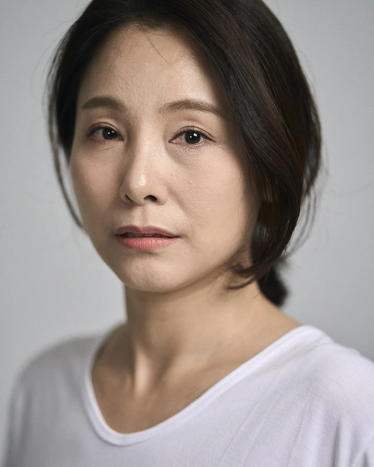 Portrait of South Korean actress Jeon Sung-Ah