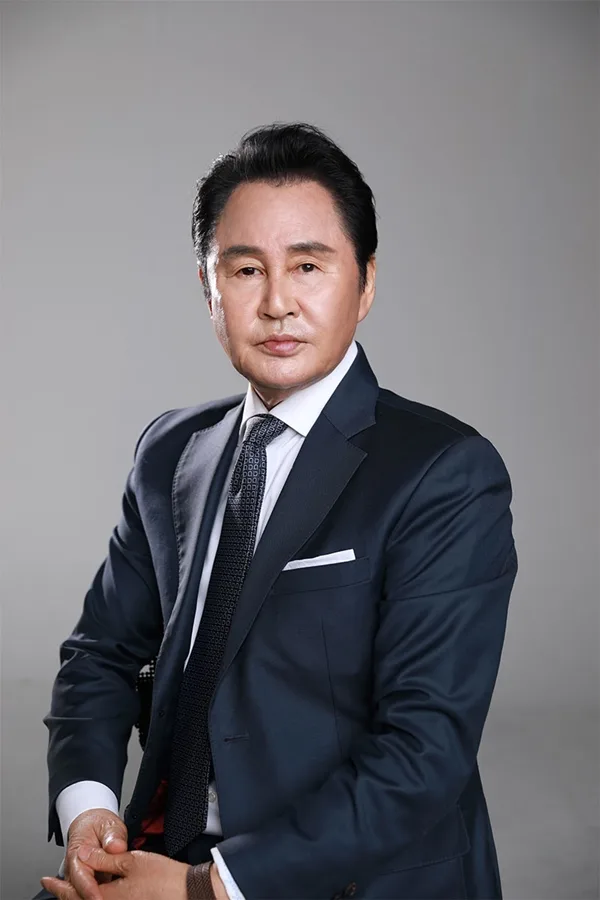 Portrait of South Korean actor Kim Byeong-Ki