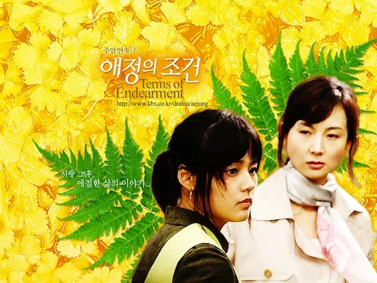 Promotional poster for the drama Conditions of Affection