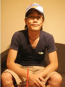 Portrait of Japanese actor Haruki Nakagawa