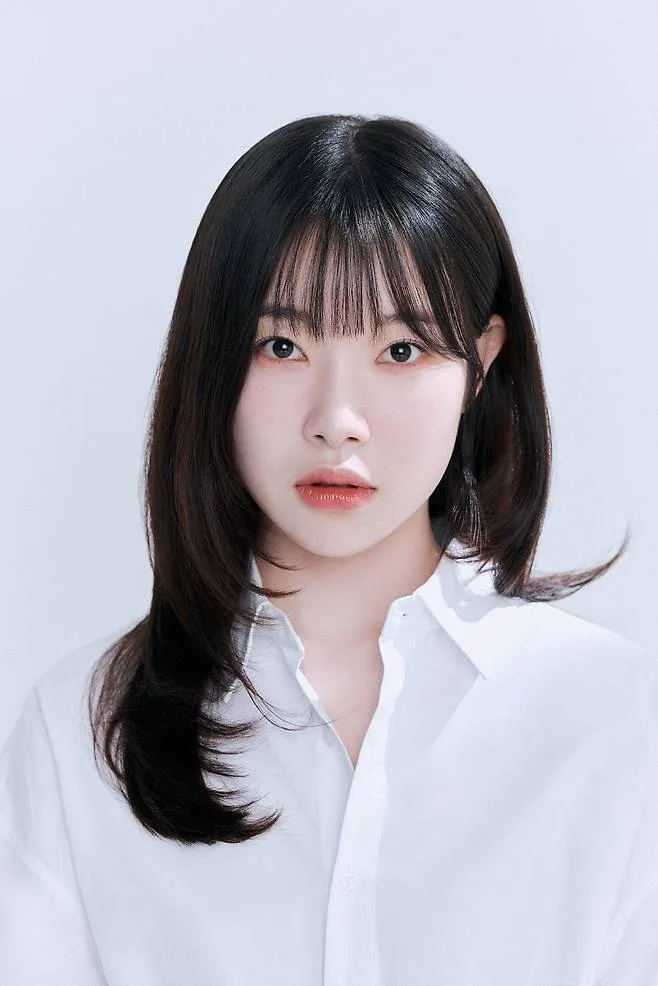 Portrait of South Korean actress Kim A-Young
