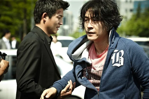 Still from the film Troubleshooter